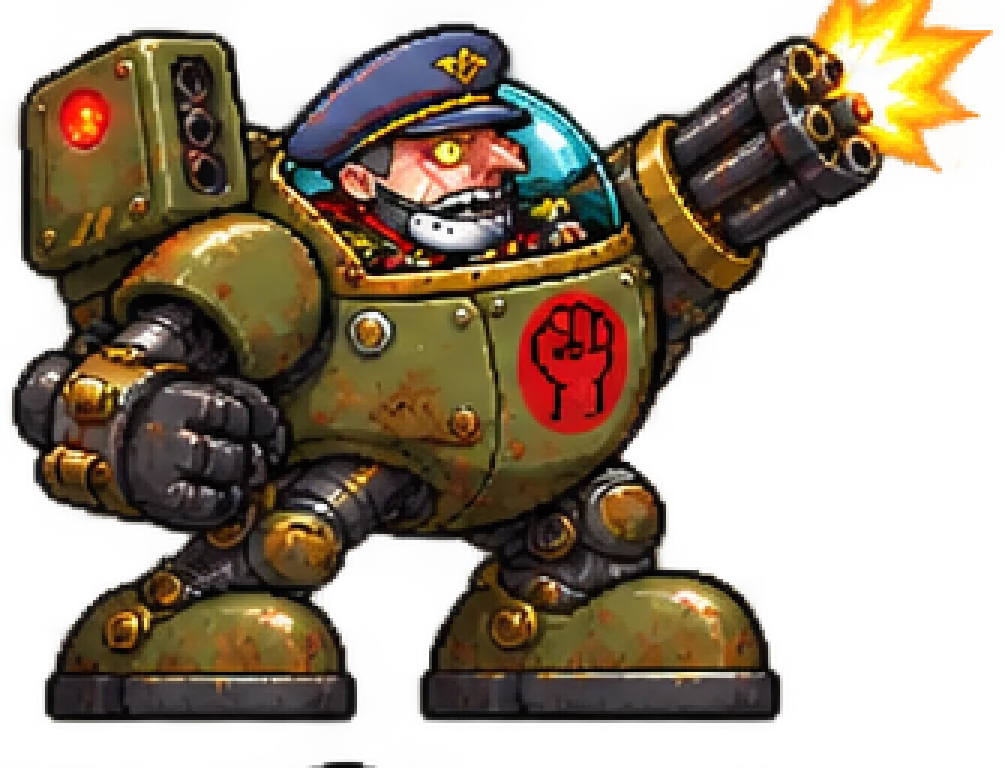Martillo, el mecha del General Krank